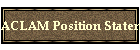 ACLAM Position Statements