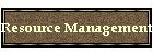 Resource Management
